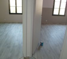 Parquet chambres enfants termin&eacute;