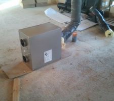 Bloc Echangeur VMC Dble flux ds cellier