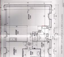 Le plan de notre maison