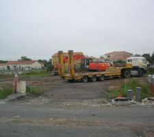 Début des travaux au 25/06/12