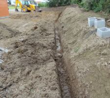 Drainage haut terrain