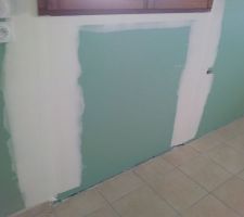 Mur pas droit refait..le 25 juin 2012 après visite expert du 21 juin.