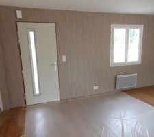 Parquet posé salon
