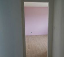 Parquet posé chambres du haut