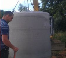 La cuve de 10 000 l