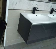 Le choix que nous avons fait pour la salle de bain