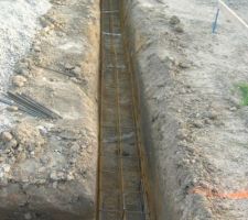Détail ferraillage fondations