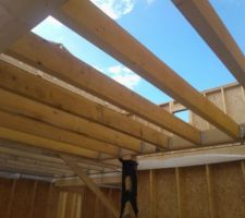Plancher des futurs chambres