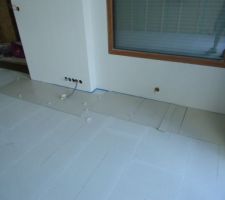 Essai avec le carrelage