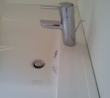 Robinet Concetto  de Grohe vu de profil