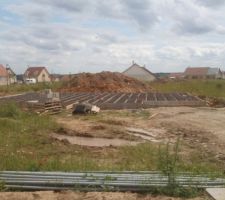 La dalle vue de l'entr&eacute;e