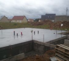 La dalle vue de l'entr&eacute;e