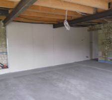 Salon salle a manger chape