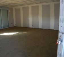 Chape pour le carrelage