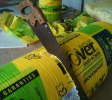 Truc et astuce pour couper les rouleaux de laine de verre ...