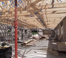 Vue intérieur coté garages