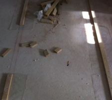 Douche dans la chambre parentale