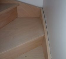 Escalier après séchage, réparé par cofidim