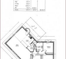 Le plan de la maison