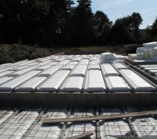 Petite journ&eacute;e pour finir les poutrelles hourdis s&eacute;jour et plage piscine