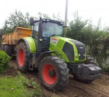 La livraison du sable