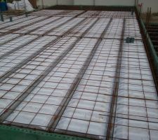 Mise en place du vide sanitaire avant la chape 13   4   2,5.