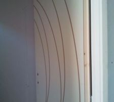 Porte chambre