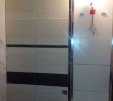 Remplacement des 2 carreaux fêlés