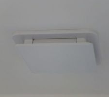 Bouche d'insuflation de la VMC DF