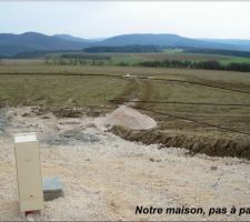 Terrain peu de temps avant de signer le compromis