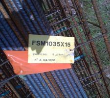 Ferraillage pour les fondations