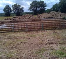 Ferraillage pour les fondations