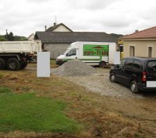 Embouteillages sur le parking