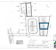 Plan de masse du lotissement