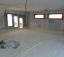 Isolation en polyurethane au sol