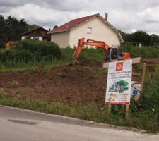 Décapage de la terre végétale