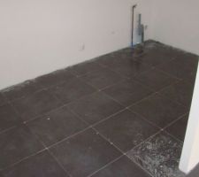 Carrelage dans la cuisine