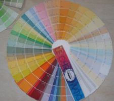 Nuancier... pour le choix des peintures cuisine...