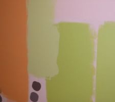 Photo prise par hasard... juste le style de couleur que l'on recherche... bien que le orange, nous pensons en choisir un plus doux... un peu moins soutenu...