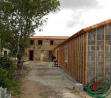 Ossature pour isolation et bardage