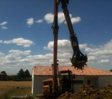 Mise en place du puit