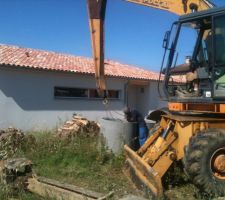 Mise en place du puit