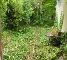 All&eacute;e qui va de la maison au jardin