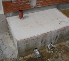 Socle pour la pac air/eau
