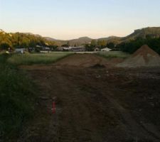 L'entr&eacute;e du lotissement.