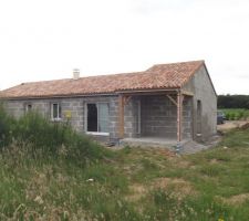 La cheminée posée