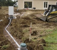 Vue lointaine sur le réseau déjà implanté...