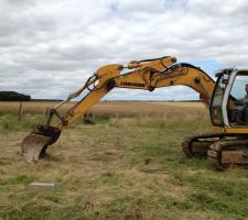 Premier coup de pelle!