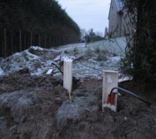 Installation des compteurs EDF