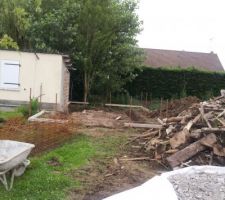 L'implantation du garage &agrave; v&eacute;lo